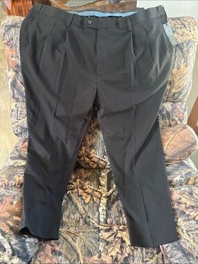 GS Perfect Fit Men's Black Dress Pants